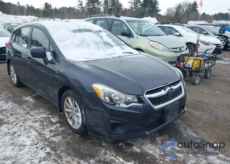 2013 Subaru Impreza 2.0I Premium из США, поврежденный, VIN JF1GPAC61DH833092